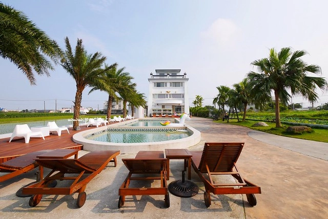 埃及白宮┃宜蘭親子民宿：溜滑梯主題套房，還有游泳池、電動車、下午茶和豐盛早餐，一入住就賴著不想走的小孩天堂 @飛天璇的口袋