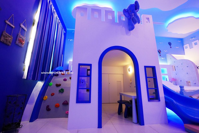 埃及白宮┃宜蘭親子民宿：溜滑梯主題套房，還有游泳池、電動車、下午茶和豐盛早餐，一入住就賴著不想走的小孩天堂 @飛天璇的口袋