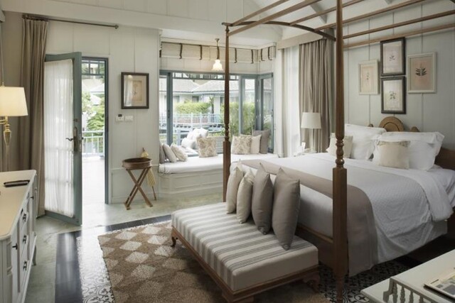 泰國華欣｜Devasom Hua Hin Resort 華欣德瓦索姆度假村，獨棟小木屋復古風套房，享受海邊一色的美景 @飛天璇的口袋