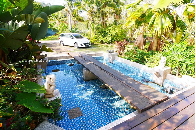 集集棕梠泉民宿┃南投民宿推薦：夏日南洋風情的優質民宿，擁有獨立大浴缸、免費wifi、腳踏車出借 @飛天璇的口袋