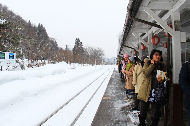 会津柳津&rarr;会津川口(JR只見線)┃福島旅遊景點：奧會津必訪旅遊景點推薦，搭火車欣賞冬季絕美只見線沿途風光 @飛天璇的口袋