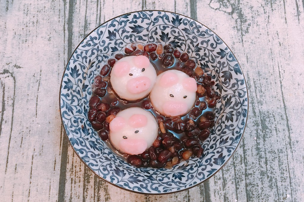 可愛的小豬湯圓DIY做法｜冬至、元宵節就該全家一起吃湯圓，「小豬湯圓食譜」享受親子樂趣 @飛天璇的口袋