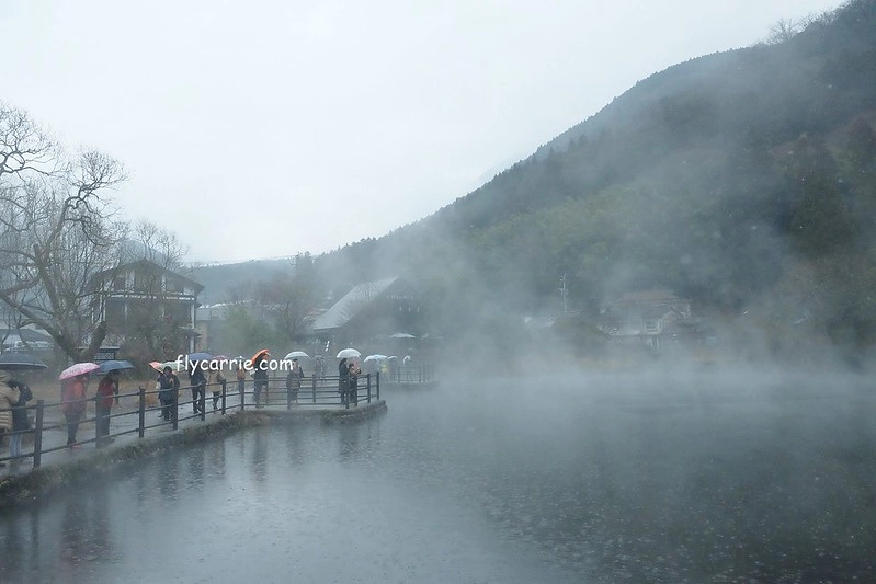 日本大分｜由布院一日遊，日本女性票選為最愛的夢幻度假勝地，寧靜美麗的溫泉小鎮森湯之平街道散策 @飛天璇的口袋