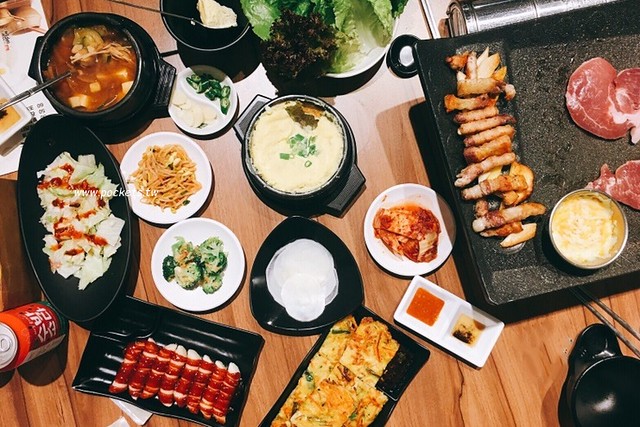 台中北區｜火板大叔韓國烤肉，老闆是道地的韓國人，韓式料理不是只有一種味道 @飛天璇的口袋