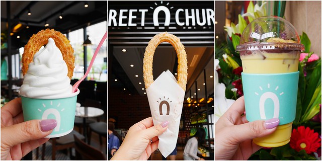 Street Churros ┃台中東區美食：韓國超人氣排隊美食，每日現做吉拿圈專賣店，台中秀泰影城S1館一樓3/31開幕 @飛天璇的口袋