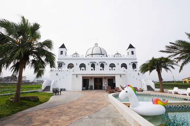 埃及白宮┃宜蘭親子民宿：溜滑梯主題套房，還有游泳池、電動車、下午茶和豐盛早餐，一入住就賴著不想走的小孩天堂 @飛天璇的口袋