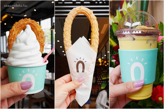 Street Churros ┃台中東區美食：韓國超人氣排隊美食，每日現做吉拿圈專賣店，台中秀泰影城S1館一樓3/31開幕 @飛天璇的口袋