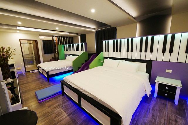 埃及白宮┃宜蘭親子民宿：溜滑梯主題套房，還有游泳池、電動車、下午茶和豐盛早餐，一入住就賴著不想走的小孩天堂 @飛天璇的口袋