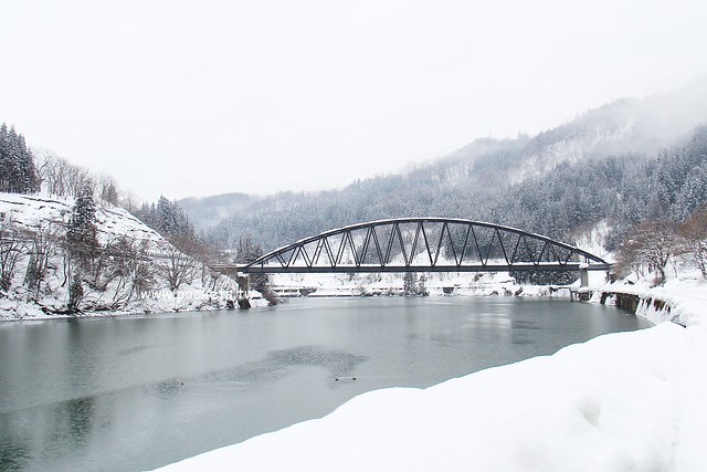 会津柳津&rarr;会津川口(JR只見線)┃福島旅遊景點：奧會津必訪旅遊景點推薦，搭火車欣賞冬季絕美只見線沿途風光 @飛天璇的口袋