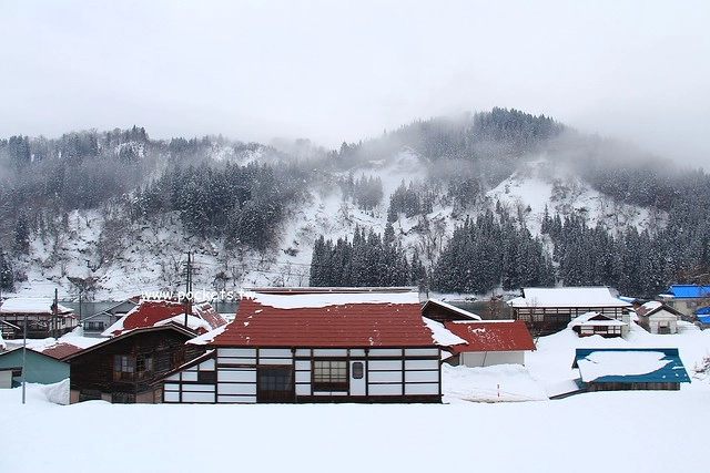 会津柳津&rarr;会津川口(JR只見線)┃福島旅遊景點：奧會津必訪旅遊景點推薦，搭火車欣賞冬季絕美只見線沿途風光 @飛天璇的口袋