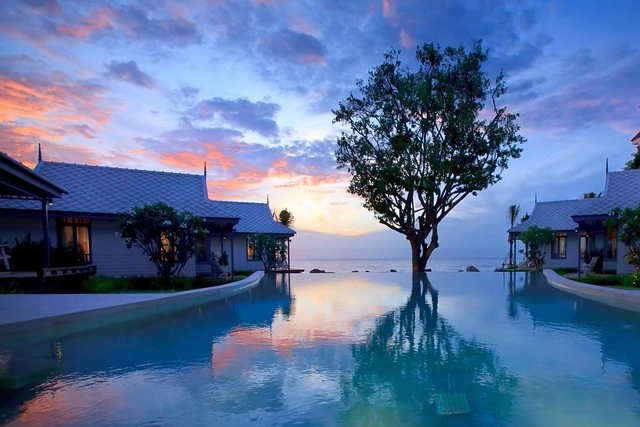 泰國華欣｜Devasom Hua Hin Resort 華欣德瓦索姆度假村，獨棟小木屋復古風套房，享受海邊一色的美景 @飛天璇的口袋