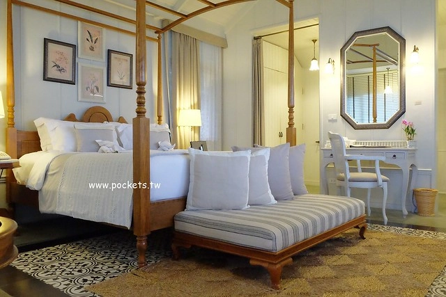 泰國華欣｜Devasom Hua Hin Resort 華欣德瓦索姆度假村，獨棟小木屋復古風套房，享受海邊一色的美景 @飛天璇的口袋