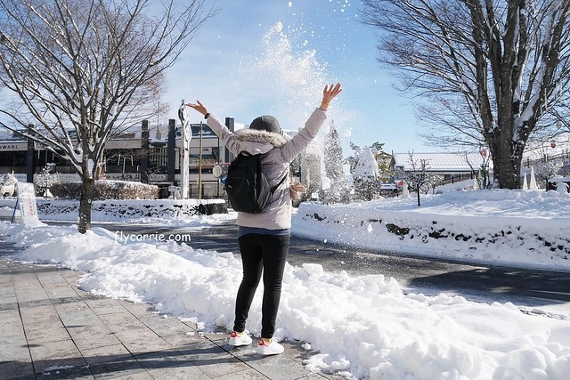 【日本長野】輕井澤~遇見東京第一場初雪，冬季絕美輕井澤一日遊，輕井澤王子Outlet好買好逛好吃，附東京到輕井澤交通方式&JR PASS券 @飛天璇的口袋