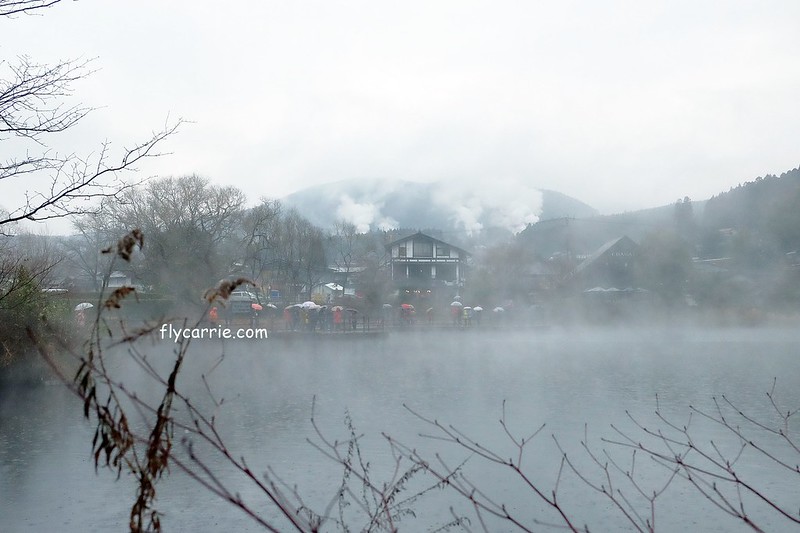 日本大分｜由布院一日遊，日本女性票選為最愛的夢幻度假勝地，寧靜美麗的溫泉小鎮森湯之平街道散策 @飛天璇的口袋