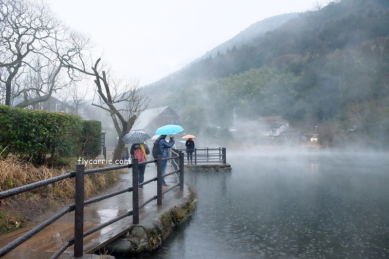 日本大分｜由布院一日遊，日本女性票選為最愛的夢幻度假勝地，寧靜美麗的溫泉小鎮森湯之平街道散策 @飛天璇的口袋