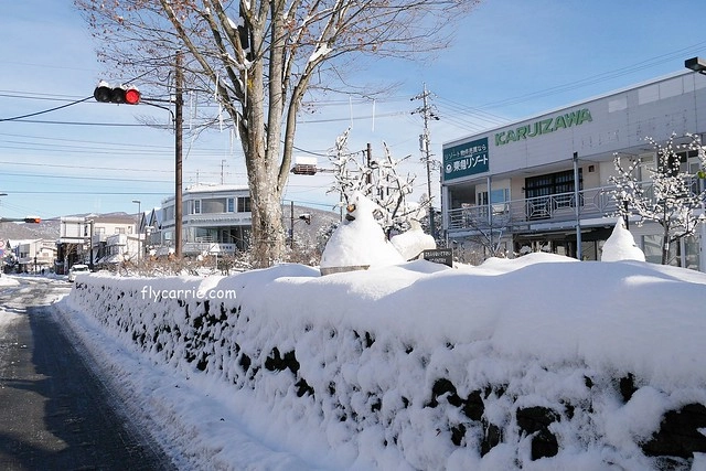 【日本長野】輕井澤~遇見東京第一場初雪，冬季絕美輕井澤一日遊，輕井澤王子Outlet好買好逛好吃，附東京到輕井澤交通方式&JR PASS券 @飛天璇的口袋