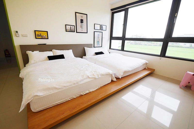 耿毛一家┃宜蘭民宿推薦：五結鄉清新風格新民宿，適合包棟住宿，提供烤肉用具、麻將桌和餐具，享受屬於自已的度假空間 @飛天璇的口袋