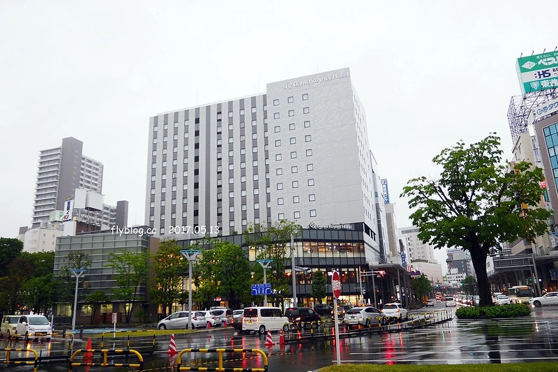 日本福島｜郡山站前大和 Diawa ROYNET飯店．郡山車站正前方，樓下有7-11和Lawson @飛天璇的口袋