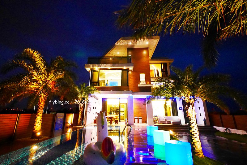 The One樂灣宜蘭頂級Villa泳池民宿┃宜蘭民宿推薦：周杰倫指定渡蜜月的宜蘭民宿，擁有獨立泳池、免費飲料、KTV，適合包棟渡假 @飛天璇的口袋