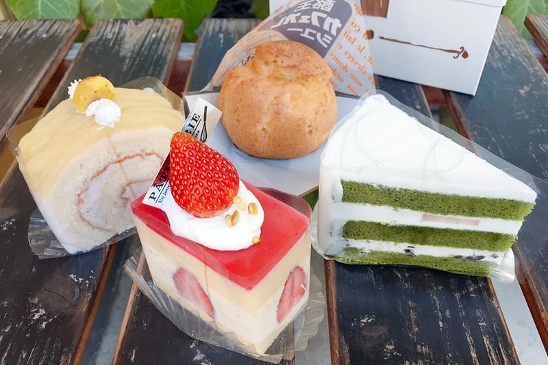 福島五天四夜自駕┃二本松．柏屋のお店：薄皮饅頭名店的二本松老字號和菓子店，營業超過150個年頭，和菓子蛋糕甜點意外的好吃 @飛天璇的口袋