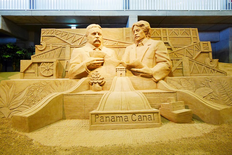 砂之美術館┃鳥取親子自駕遊：2017年最新展覽主題~美國，把簡單的砂變成精美的藝術品，可以和鳥取砂丘排半日遊 @飛天璇的口袋