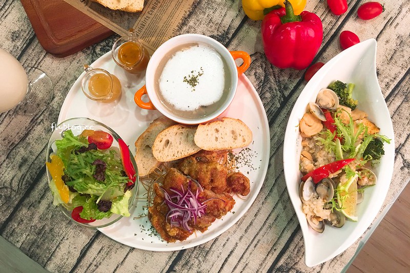 米拉貝爾咖啡｜和美地區少見的親子友善餐廳，環境舒服明亮採光好，餐點選擇性多CP值高 @飛天璇的口袋