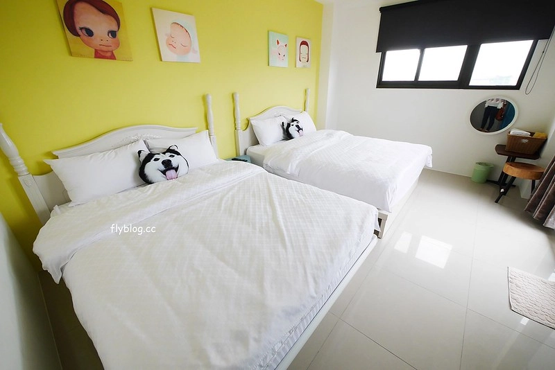 耿毛一家┃宜蘭民宿推薦：五結鄉清新風格新民宿，適合包棟住宿，提供烤肉用具、麻將桌和餐具，享受屬於自已的度假空間 @飛天璇的口袋