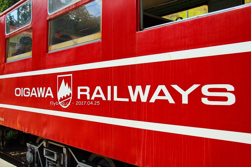 【日本靜岡】大井川鐵道~新金谷站搭乘復古懷舊SL號蒸氣火車，鐵道界的活化石也是日本最美的鐵道之一，還有期間限定的湯瑪士小火車 @飛天璇的口袋