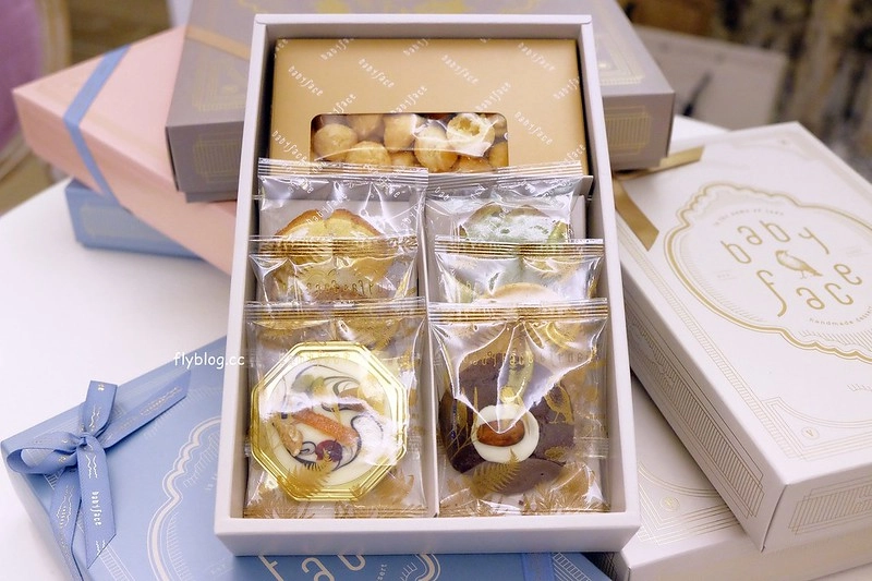Babyface手工烘焙┃台中喜餅推薦：2017年最新款上市，客製化的手工喜餅，打造專屬的幸福，還有彌月禮盒新上市 @飛天璇的口袋