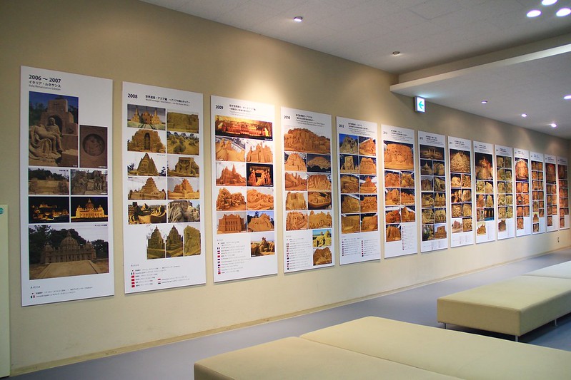 砂之美術館┃鳥取親子自駕遊：2017年最新展覽主題~美國，把簡單的砂變成精美的藝術品，可以和鳥取砂丘排半日遊 @飛天璇的口袋