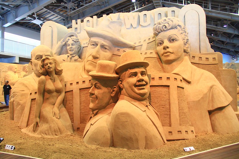 砂之美術館┃鳥取親子自駕遊：2017年最新展覽主題~美國，把簡單的砂變成精美的藝術品，可以和鳥取砂丘排半日遊 @飛天璇的口袋