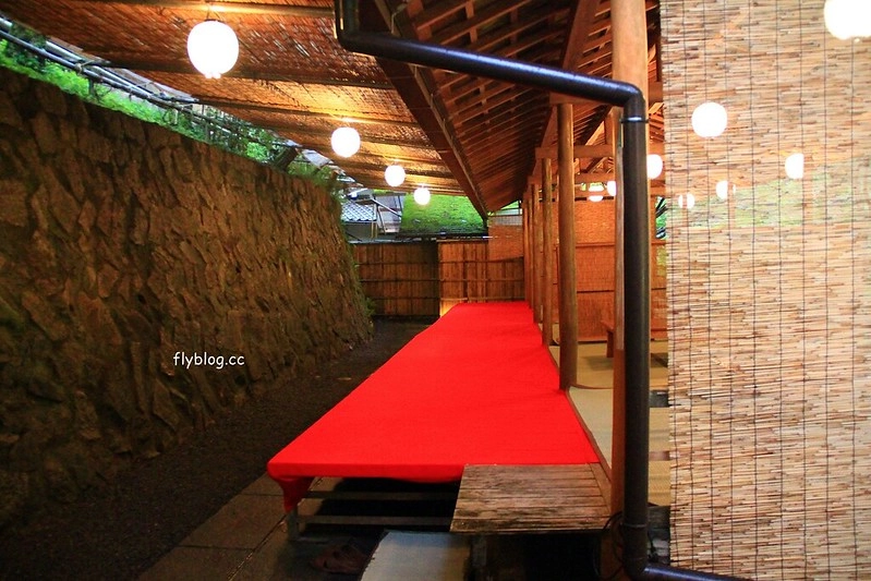 日本京都｜高雄錦水亭｜京都高雄住宿推薦，溫泉飯店一泊二食，溪邊品嚐京都三大川床料理之一的佳餚 @飛天璇的口袋