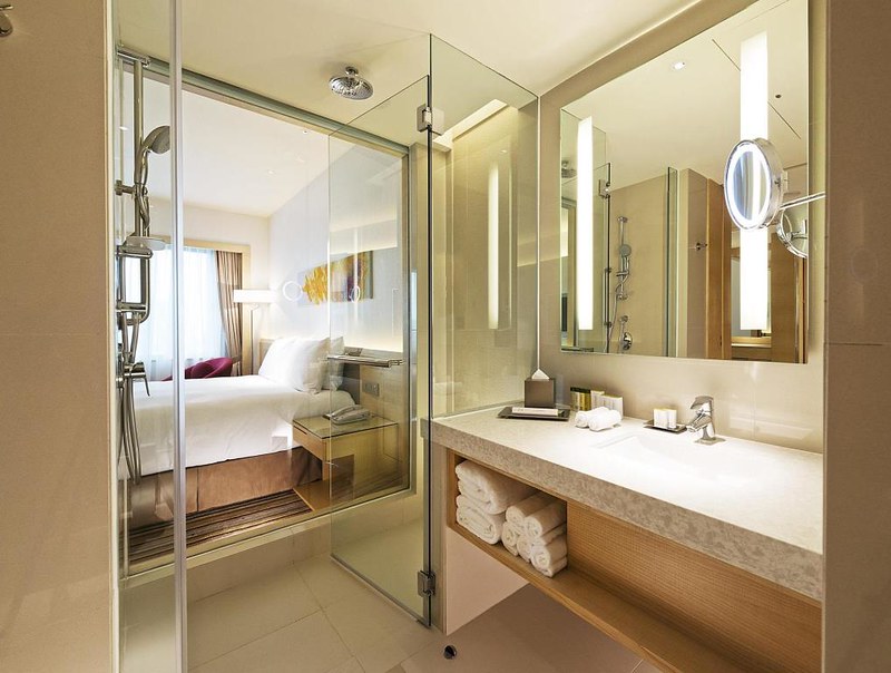 馬來西亞新山四天三夜┃新山希爾頓逸林酒店  Doubletree by Hilton Johor Bahru：和新加坡只有一橋之隔，鄰近樂高飯店、Hello Kitty樂園 @飛天璇的口袋