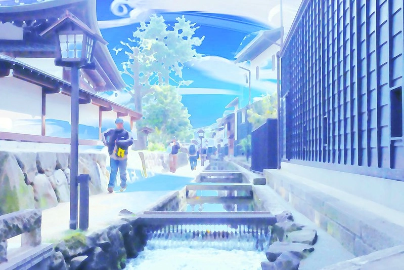 日本岐阜｜飛驒古川．電影你的名字拍攝聖地巡禮，JR高山站15分鐘車程抵達 @飛天璇的口袋