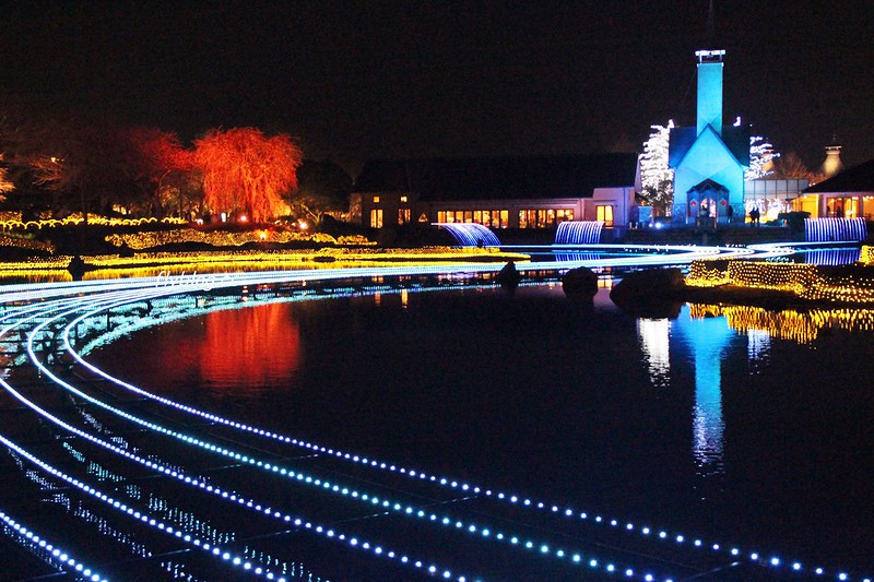 日本三重｜名花之里 なばなの里．日本三大燈季之一，名古屋到名花之里交通方式 @飛天璇的口袋