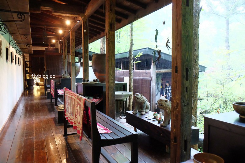 日本山梨｜夢宇谷 Gallery MUU．與大自然融合的美術館，結合日式禪風的茶屋 @飛天璇的口袋