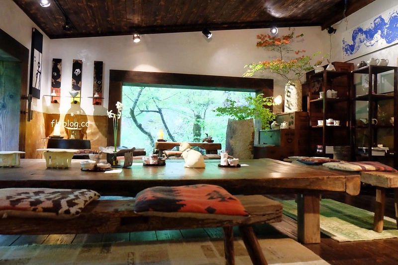 日本山梨｜夢宇谷 Gallery MUU．與大自然融合的美術館，結合日式禪風的茶屋 @飛天璇的口袋