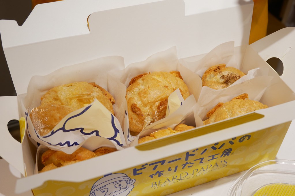 台中美食｜Beard Papa’s日式泡芙工房．日本第一名泡芙專賣店，台中四間門市資訊整理 @飛天璇的口袋