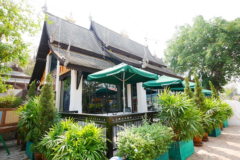 泰國清邁｜清邁最美的星巴克，全球唯一蘭那建築星巴克，星巴克迷到清邁必朝聖 @飛天璇的口袋