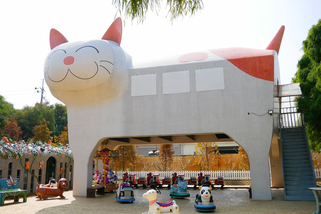 板陶窯交趾剪黏工藝園區：超療癒又童趣的親子旅遊景點~貓咪車站、沙坑、溜滑梯、手作DIY @飛天璇的口袋