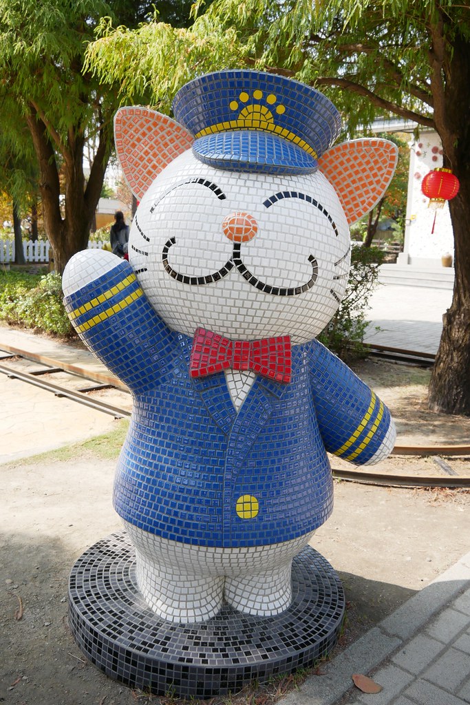 板陶窯交趾剪黏工藝園區：超療癒又童趣的親子旅遊景點~貓咪車站、沙坑、溜滑梯、手作DIY @飛天璇的口袋