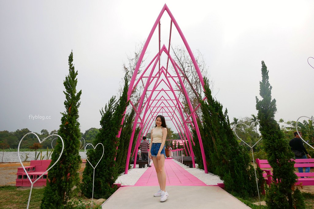 雲林古坑｜古坑珍．粉紅城堡．水漾森林教堂：充滿浪漫氛圍的童話森林~粉紅城堡、大草原、彩虹步道、水漾森林，情侶約會和親子旅遊的好地方 @飛天璇的口袋