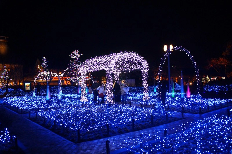 日本三重｜名花之里 なばなの里．日本三大燈季之一，名古屋到名花之里交通方式 @飛天璇的口袋