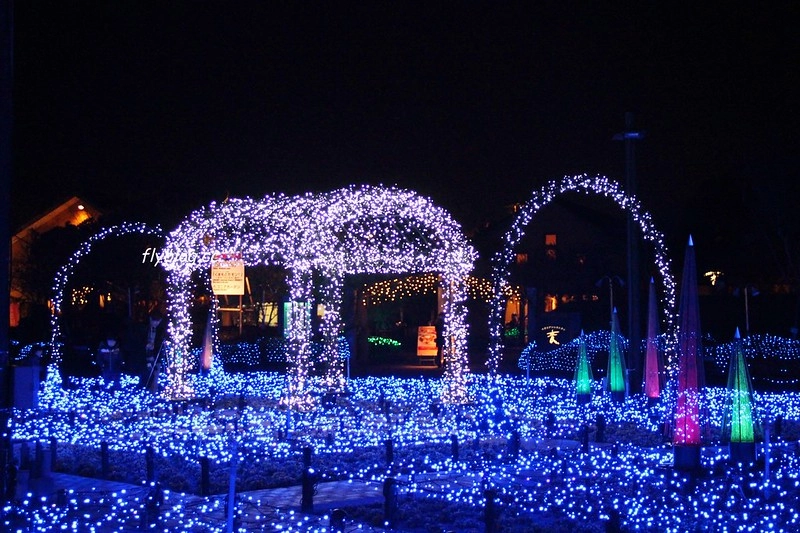 日本三重｜名花之里 なばなの里．日本三大燈季之一，名古屋到名花之里交通方式 @飛天璇的口袋