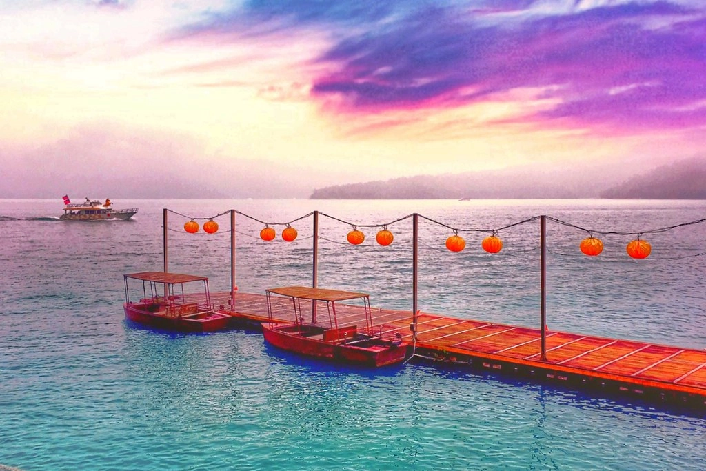 南投魚池｜向山遊客中心．日月潭必訪的水社碼頭，CNN評選世界最美的自由車道之一 @飛天璇的口袋