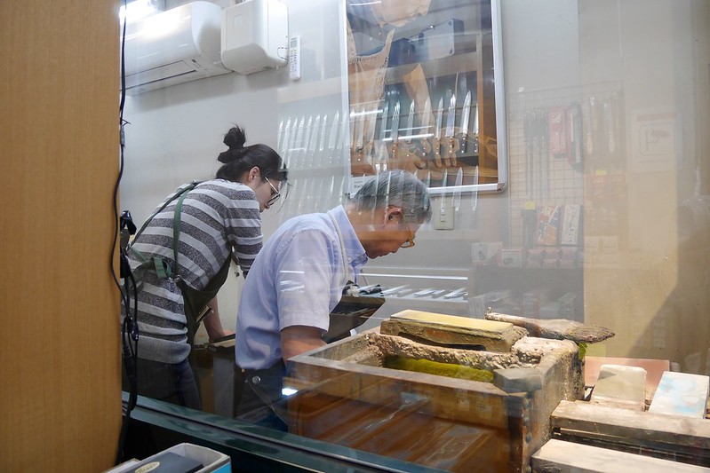 【日本東京】かまた刃研社．Kamata(包丁専門店)~東京淺草合羽橋道具街，打造一把自已專屬的料理刀 @飛天璇的口袋
