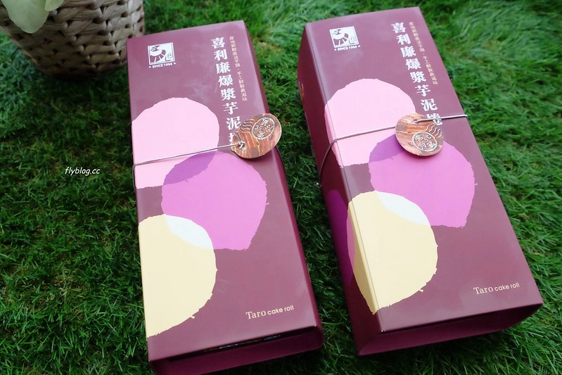 台中清水｜喜利廉烘焙．網友推薦的爆漿芋泥捲，1:1的芋泥內餡紮實綿密又好吃 @飛天璇的口袋