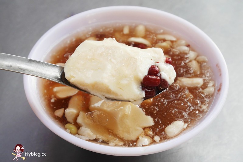 彰化花壇｜文德宮龍泉豆花．廟口超人氣豆花攤，干貝湯圓也好好吃 @飛天璇的口袋