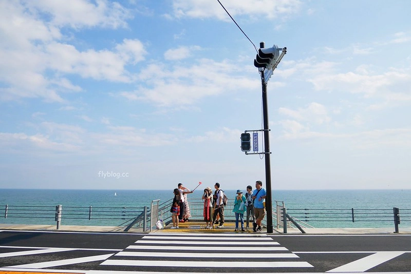 【日本神奈川】鎌倉平交道~傳說中的灌籃高手平交道，就算不是卡通迷也要來朝聖一下 @飛天璇的口袋
