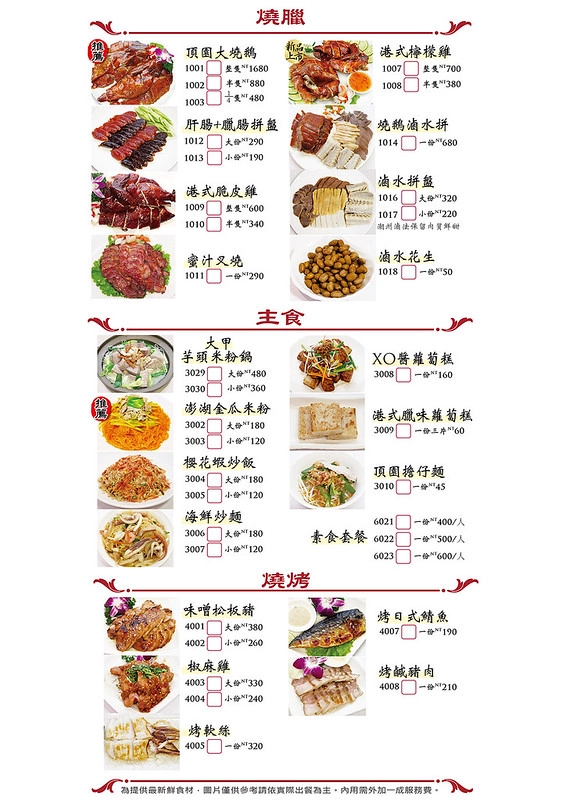 頂園燒鵝担仔廚房｜金黃油亮的燒鵝好好吃，雞翅和芋頭米粉也很推薦 @飛天璇的口袋